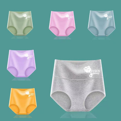 💖 (Kupite 3, dobijte 3 gratis) Žensko antibakterijsko pamučno donje rublje visokog struka✨️ (40-100 kg)