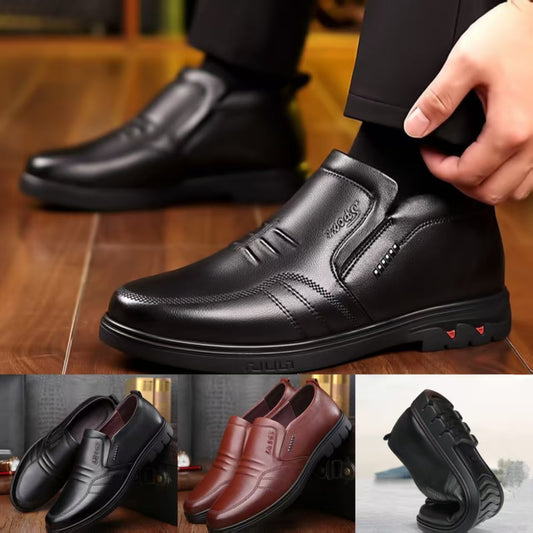 🏆Cumpărați 1 obțineți 1 gratuit👞【39-44】2025 pantofi sport casual pentru bărbați, din piele naturală, cu talpă moale, antiderapantă, respirabilă