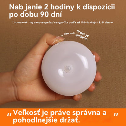 🏡💡【Kúpte 1 a získajte 1 zadarmo】🔥Inteligentné LED svetlo so snímaním ľudského tela, ľahko sa nabíja a je praktické
