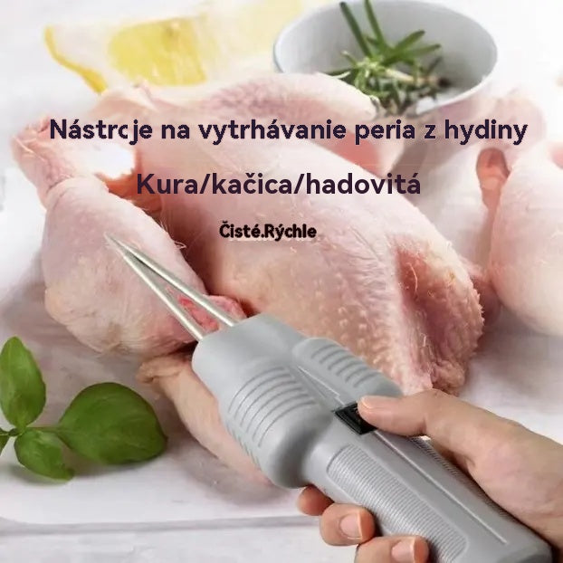 【Platba pri doručení】🦆Elektrický prenosný stroj na ošklbávanie a depiláciu hydiny, rýchlo čistiaci depilačný stroj, vhodný pre kurčatá, kačice a husi