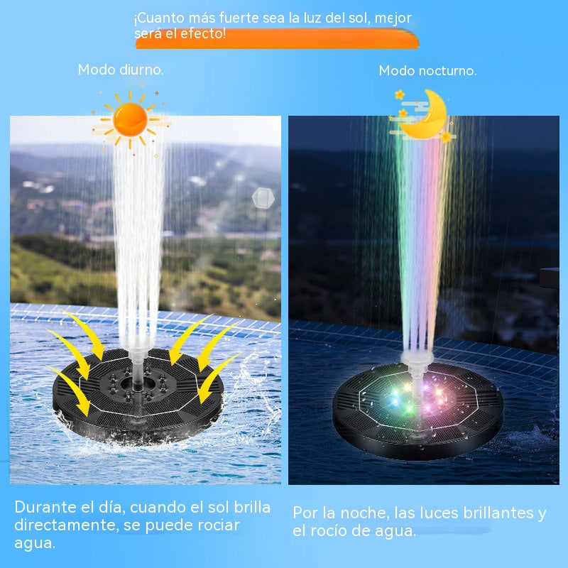 🔥 ¡Oferta por tiempo limitado! 💥 Fuente de agua alimentada por energía solar