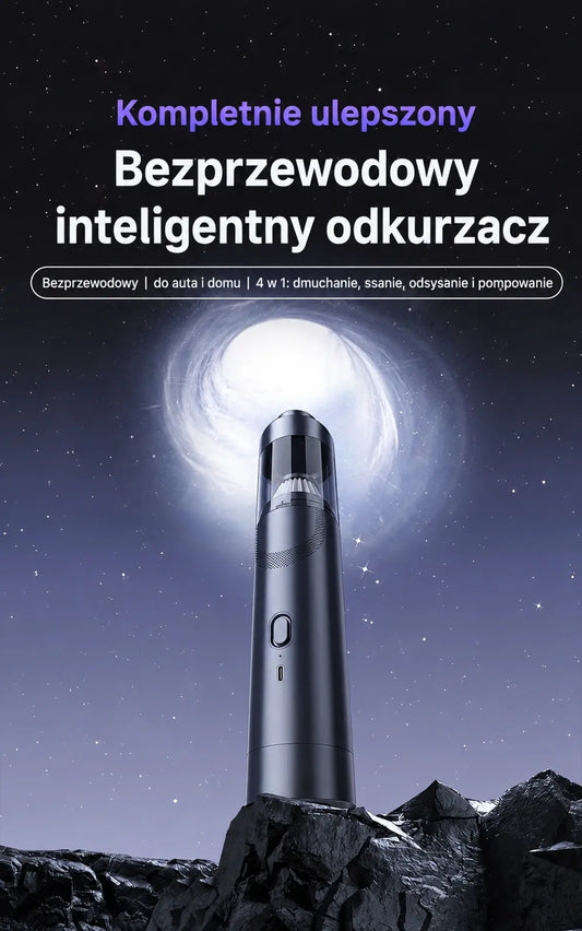 【Zestaw 7-częściowy】 Supermocny odkurzacz ręczny i przenośna dmuchawa do kurzu