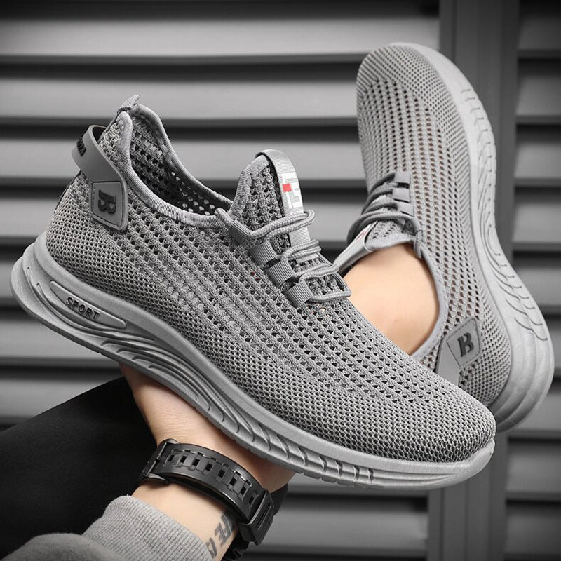 🔥👟【39-44】Zapatos casuales para hombre, cómodos, transpirables, de malla antideslizante y a la moda.