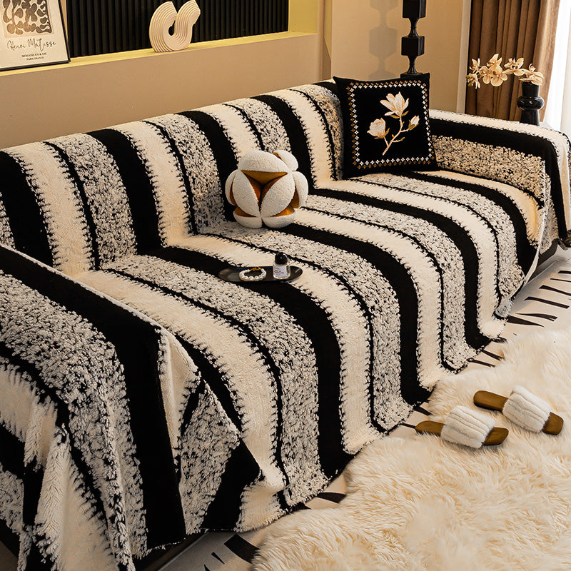 🛋️Oferta anticipada 2026🎉 funda de sofá suave y antideslizante de felpa🍂【180*130cm】