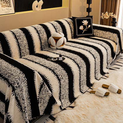 🛋️Oferta anticipada 2026🎉 funda de sofá suave y antideslizante de felpa🍂【180*130cm】