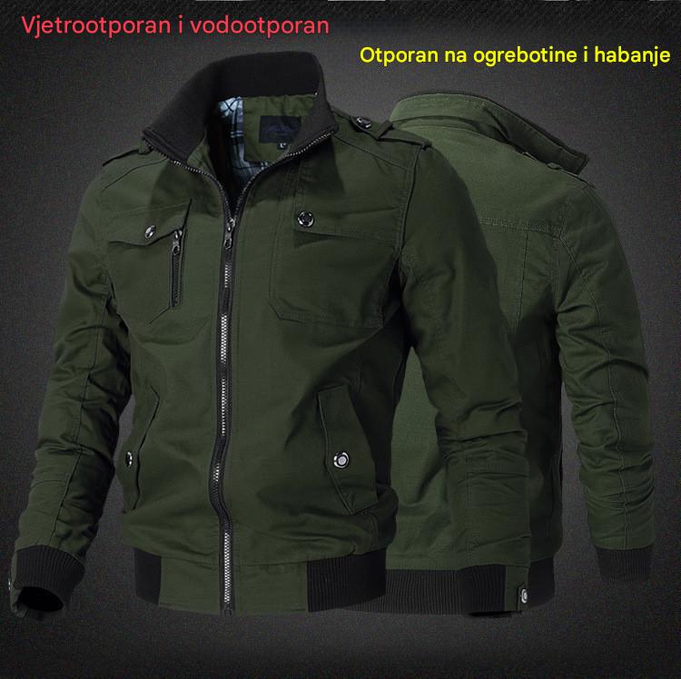 👍🔥 [M-5XL] Nova muška jakna vojnog stila, debela i topla, vrhunske kvalitete.