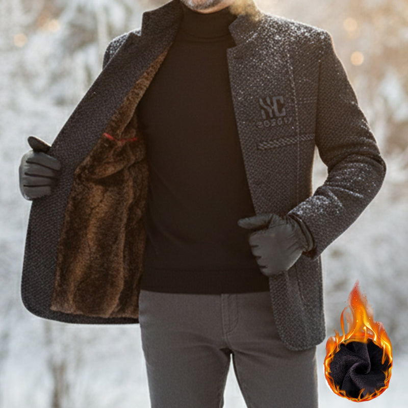 🧥 60% отстъпка! 🔥 Мъжко зимно палто, 3D кройка, дебело и ветроустойчиво, идеално за студено време на открито❄️✨【40-90 кг】