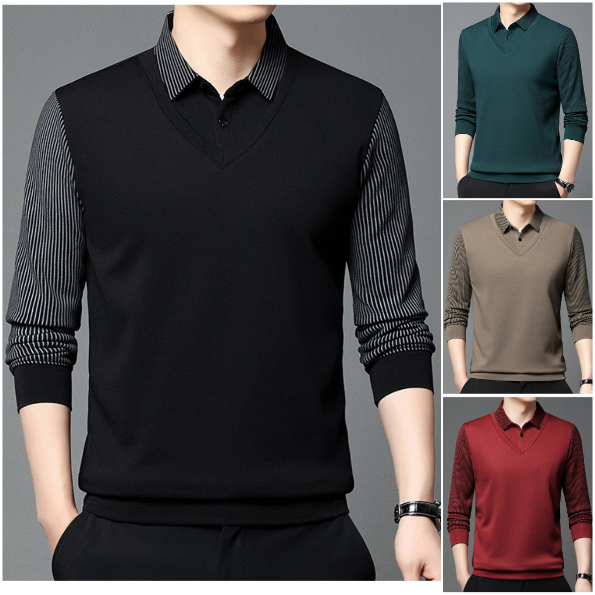 🔥【Vremenski ograničena promocija】💥Muška ležerna poslovna topla košulja