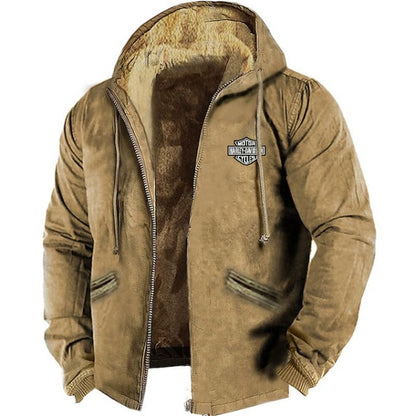 🔥💥【M-5XL】Sudadera con Capucha para Hombre 2025 – Moda de Otoño e Invierno, Refuerzo, Cálida y Cómoda para el Frío