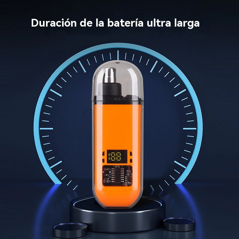 🔥【Nuevo modelo 2026】🏆🔥Cortapelos de nariz portátil (Indoloro y preciso)