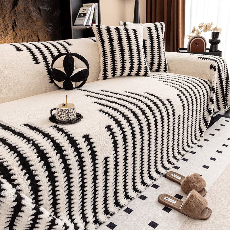 🛋️Oferta anticipada 2026🎉 funda de sofá suave y antideslizante de felpa🍂【180*130cm】