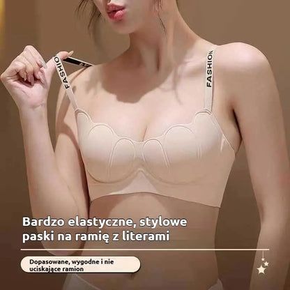 😍【Zestaw 3 sztuk】Biustonosz damski jednoczęściowy bez fiszbin❤️【40-85 kg】