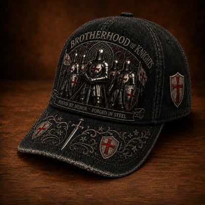 🛡️🧢 Czapka z daszkiem Guardian Knight – regulowana, oddychająca i chroniąca przed słońcem