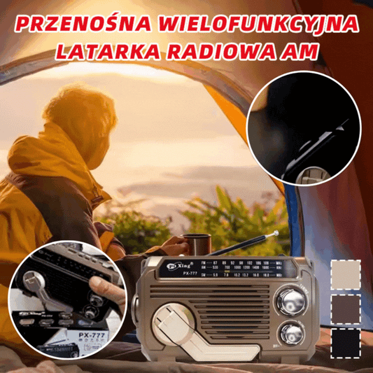🔥50% popusta🔥🏕️Prijenosna višenamjenska AM radio svjetiljka