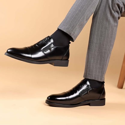 💥👞【Descuento en Nuevos Productos】🔥【39-48】Zapatos de Cuero para Hombre con Estampado de León – Elegantes, Modernos y Perfectos para un Estilo Único