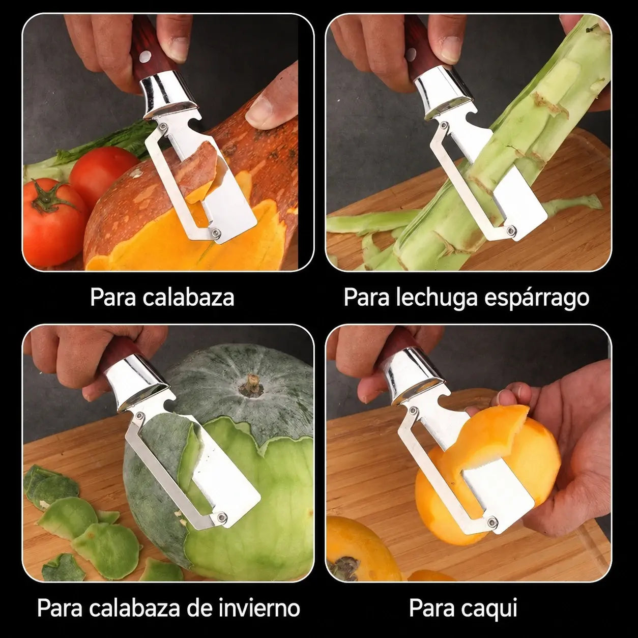 💥Compra 1, llévate 1 gratis💥🔪Pelador multifuncional de acero inoxidable🧅