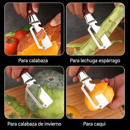 💥Compra 1, llévate 1 gratis💥🔪Pelador multifuncional de acero inoxidable🧅