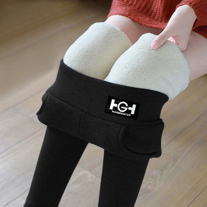 🔥【M–3XL】Grube, ocieplane legginsy z miękkim polarem na jesień i zimę