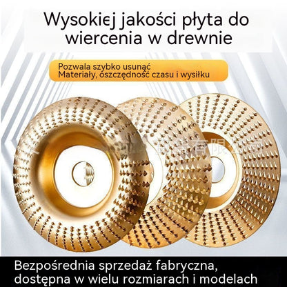 ⚙️🧰【Zestaw 3 sztuk】Wielofunkcyjne tarcze ścierne, odpowiednie do szlifierek kątowych do obróbki drewna