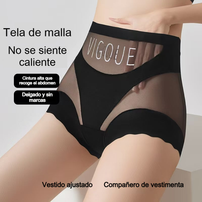 🔥🩲 ¡Compra 3 y llévate 3 GRATIS! 🩲 Set de 6 piezas por solo 33€ -- Último día - 50% de descuento - Bragas antibacterianas de talle alto con control de abdomen