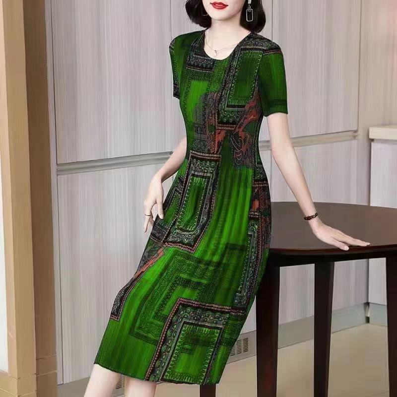 Плащане при доставка✨【S-5XL】👗 Модерна вталена рокля, ежедневна и удобна