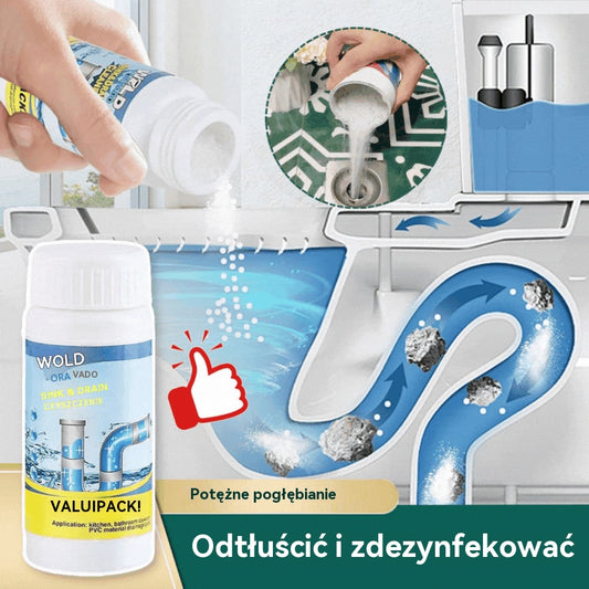 🛁💦【30%OFF】🌟Środek do czyszczenia zlewów i odpływów - Gęsta piana z ekstraktów i rozkładających się enzymów.