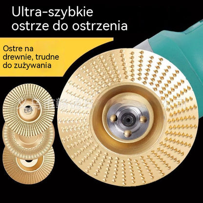 ⚙️🧰【Zestaw 3 sztuk】Wielofunkcyjne tarcze ścierne, odpowiednie do szlifierek kątowych do obróbki drewna