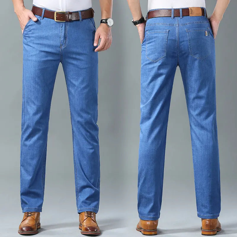 2026 Vaqueros versátiles, informales y sencillos para hombre de talla grande