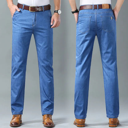 2026 Vaqueros versátiles, informales y sencillos para hombre de talla grande