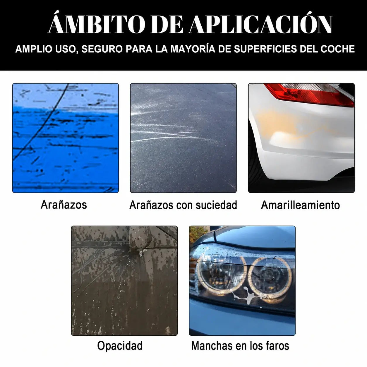 🔥Compra 1 y llévate 1 gratis🔥🚗💨Pasta reparadora de arañazos para coches, reparación de arañazos en la pintura, pulido y restauración.