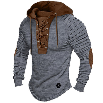 💥【S-3XL】Нова мъжка свободна суитшърт с качулка за пролет