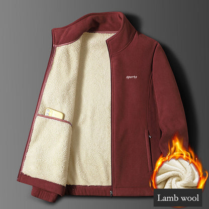 ⛄💥【M-5XL】Nova muška jakna od debelog janjećeg baršuna za jesen i zimu