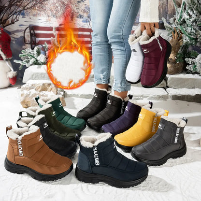 😍30% zniżki!🔥【36-43】Wodoodporne i ciepłe aksamitne buty śnieżne