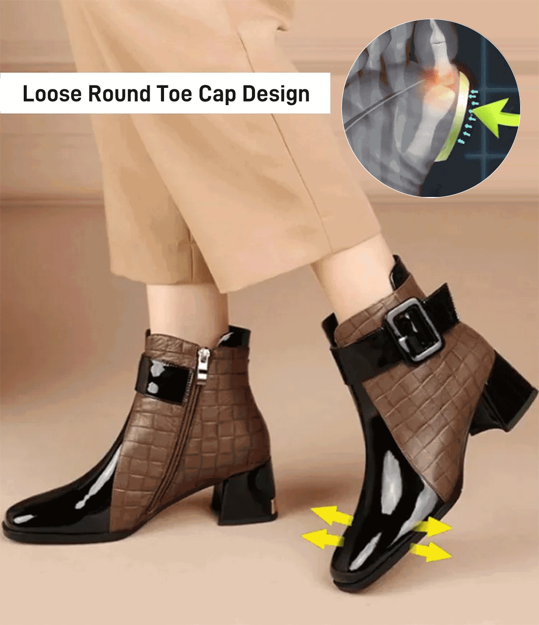 🔥💥Oferta por tiempo limitado💥【35-40】Zapatos de piel de vacuno australiana nuevos 2025, suaves y cómodos.