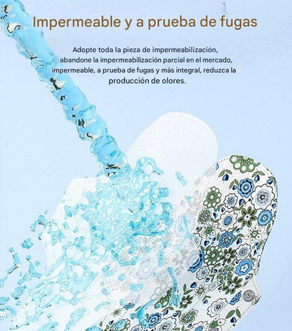 🔥🌈【Compre 2 y obtenga 3 gratis】Almohadilla antibacteriana de algodón y grafeno lavable