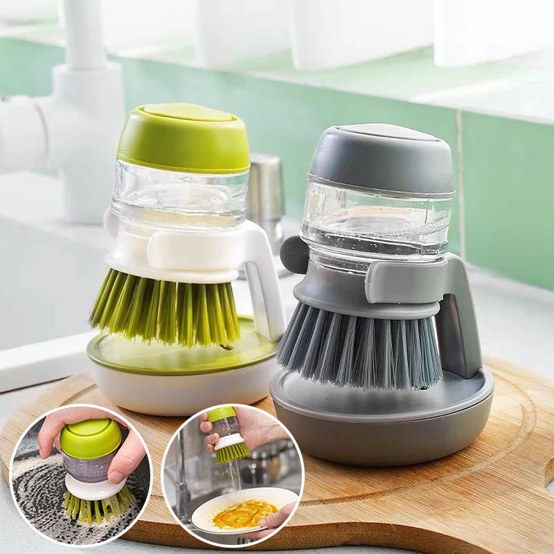 【🎁Compre uno y obtenga otro gratis】Cepillo de limpieza de prensado multifuncional
