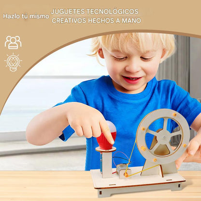 🔥【✨Un conjunto de 6 experimentos】Juguetes de ingeniería creativos hechos a mano