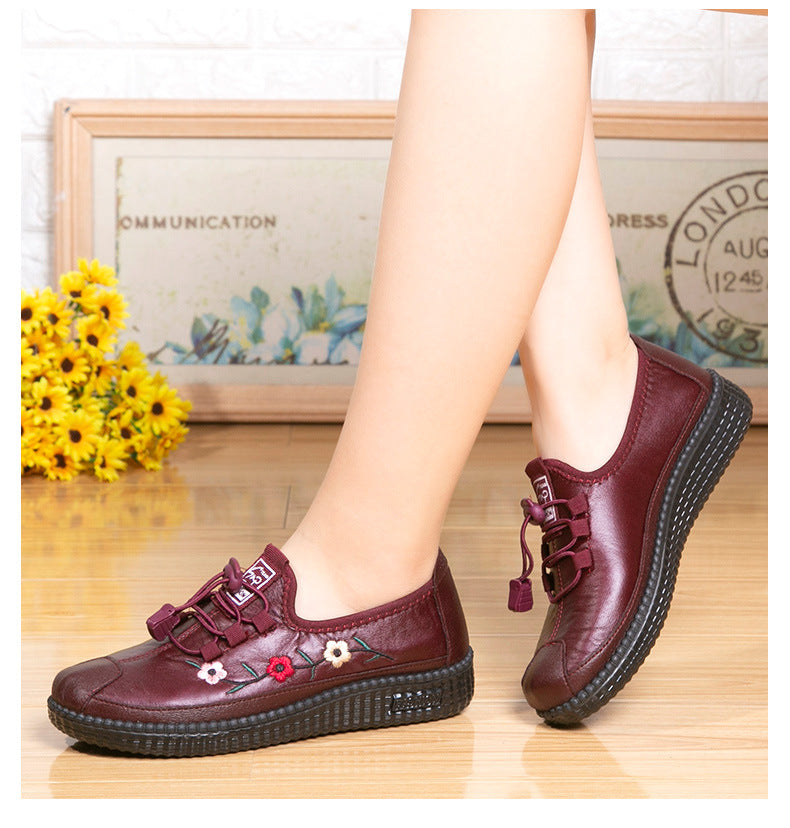 Zapatos casuales de mujer, modernos y cómodos, de suela blanda, antideslizantes e impermeables.