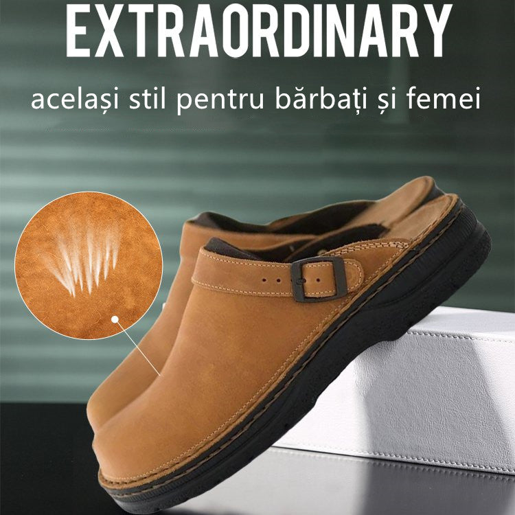 ✨😎Kožne papuče s mekim potplatom.Vrlo udobne za nošenje【39-48】