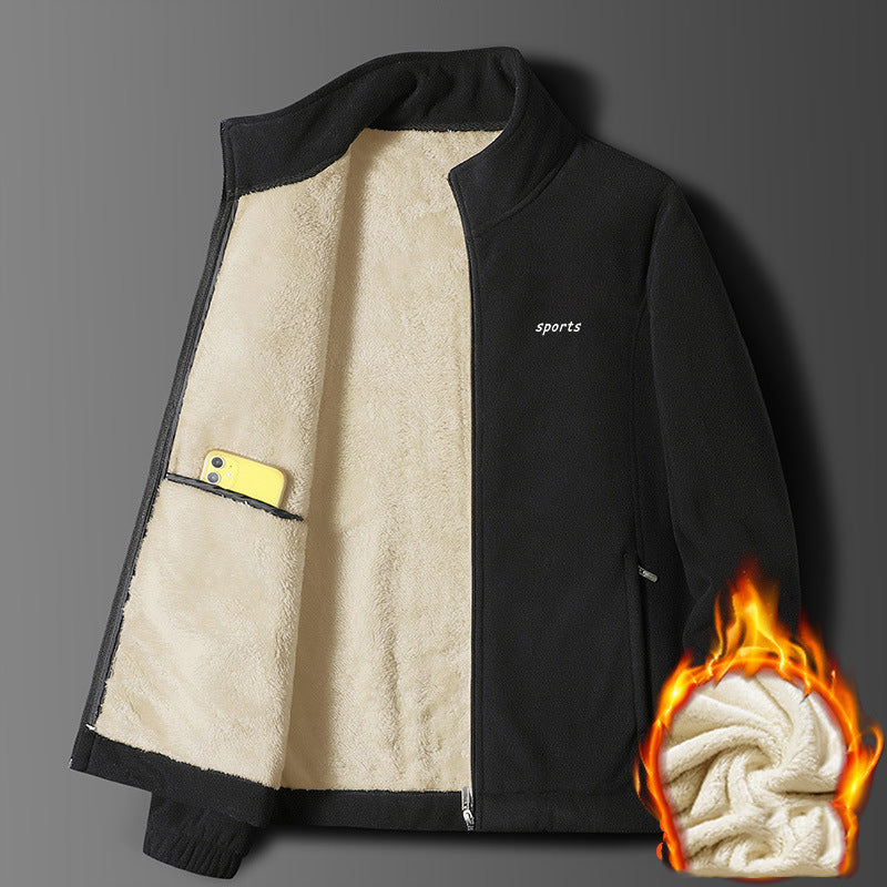 ⛄💥【M-5XL】Nova muška jakna od debelog janjećeg baršuna za jesen i zimu