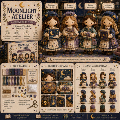 Ostatni dzień: Skorzystaj z 49% zniżki! 🧵 Miniaturowy zestaw patchworkowy z serii Miniature World.