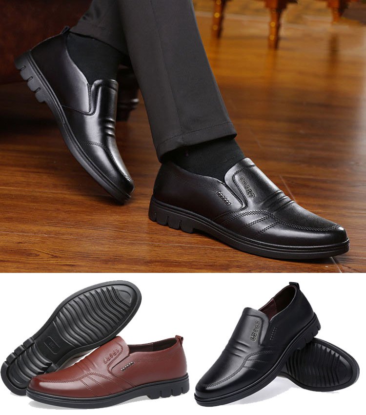 🏆Cumpărați 1 obțineți 1 gratuit👞【39-44】2025 pantofi sport casual pentru bărbați, din piele naturală, cu talpă moale, antiderapantă, respirabilă