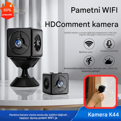 【Plaćanje pouzećem】Kupi 1 i dobiješ 1 gratis🔥Mala kvadratna kamera, HD pametna kamera, bežični WiFi nadzor kuće na daljinu