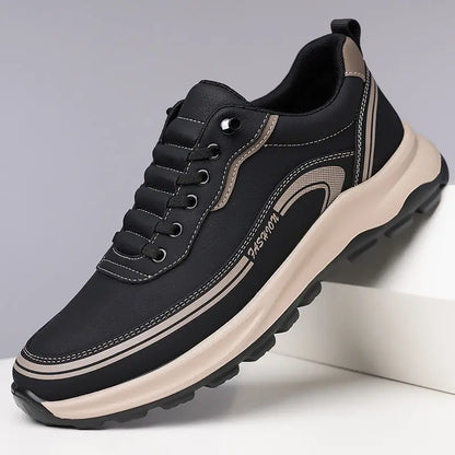 【Tallas 39-45】Zapatillas de piel impermeables y resistentes a las manchas con suelas suaves y cómodas