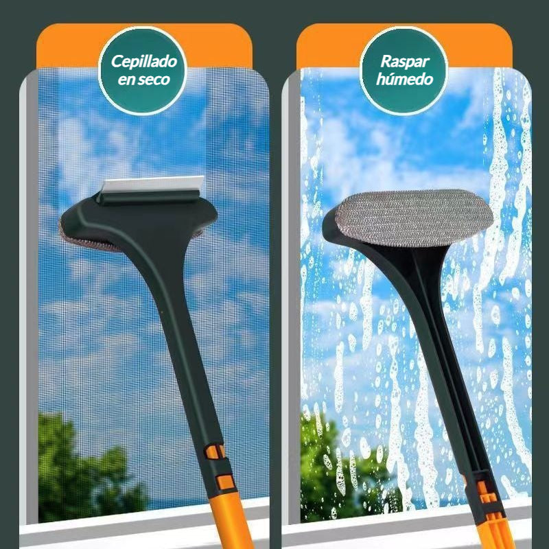 🧼 Nuevo modelo 2026 ✨ Cepillo de limpieza multiusos 2 en 1 ✨ Ayuda de limpieza eficaz