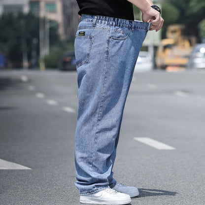 🤸‍♂️👖【45–150 kg】🌌Novi model 2026: muške traperice velikih veličina, širokog kroja, rastezljive i udobne