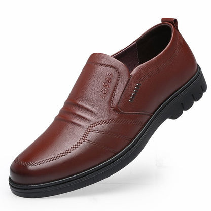 🏆Cumpărați 1 obțineți 1 gratuit👞【39-44】2025 pantofi sport casual pentru bărbați, din piele naturală, cu talpă moale, antiderapantă, respirabilă