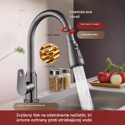 🚰【Filtračná kazeta zdarma】🔥360° otočná filtračná tryska na batériu