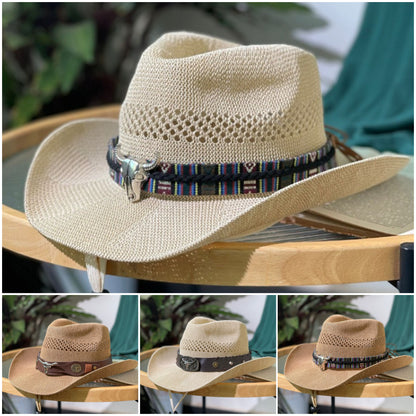 ✨ Sombrero de Vaquero Occidental 2026 👒 : Estilo Clásico, Resistente y Duradero 🛡️