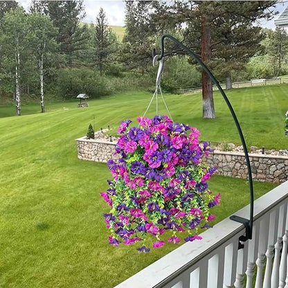 🔥【4 piezas】Flores artificiales colgantes